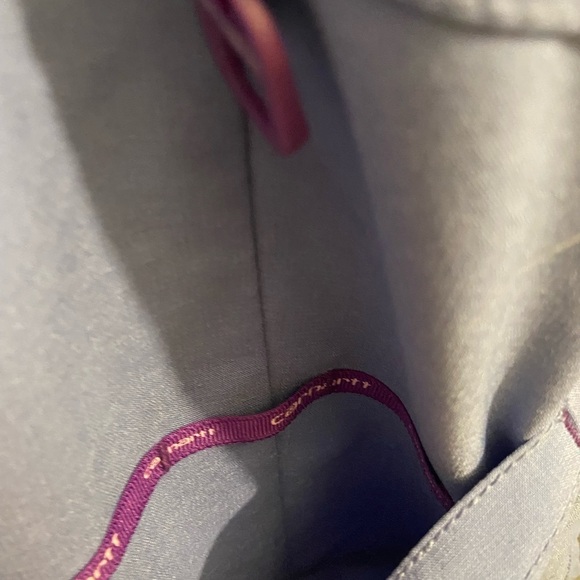 Carhartt scrub top size extra large blue H7 - Picture 3 of 5